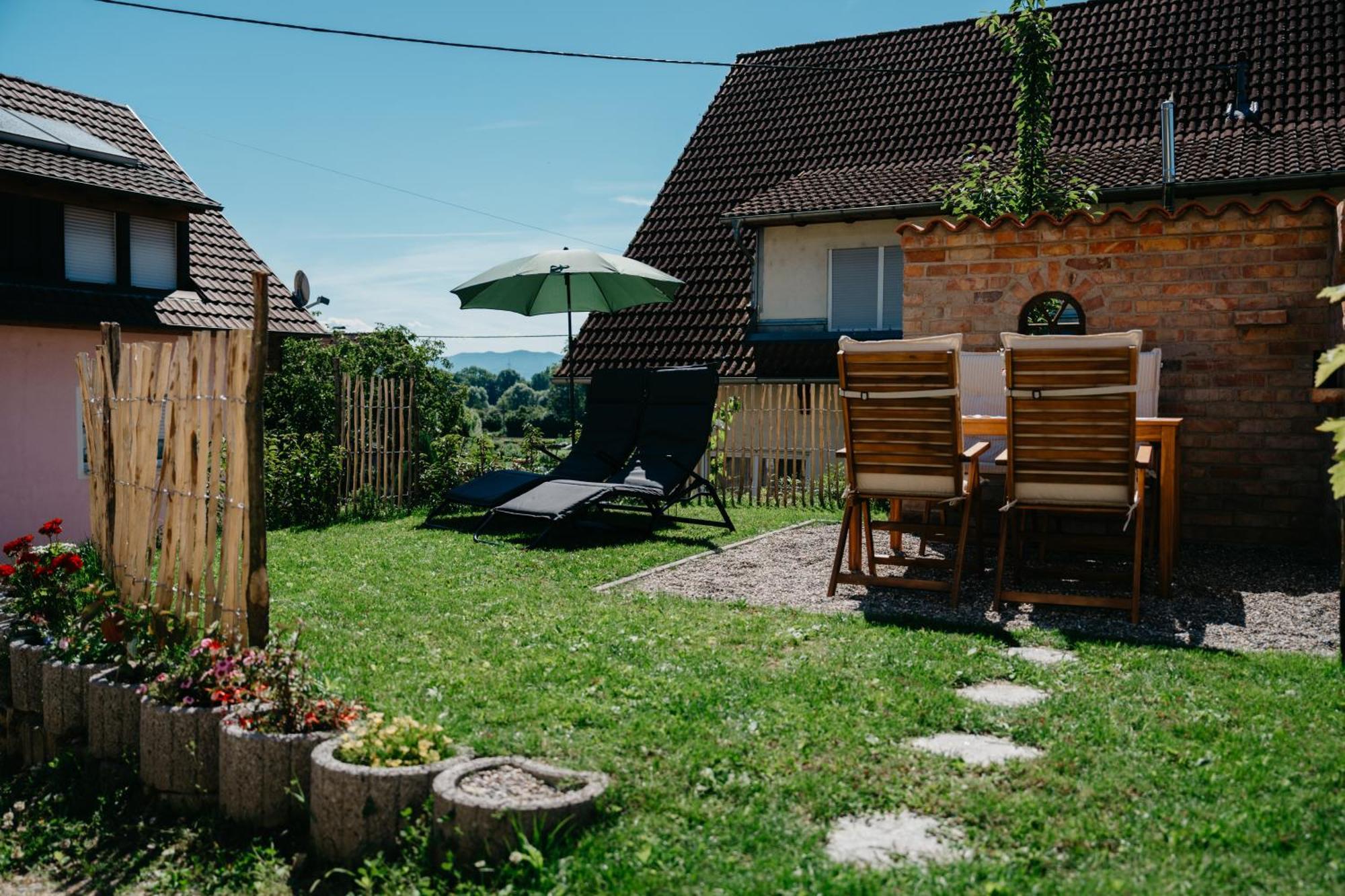 Ferienwohnung Am Weinberg Boetzingen Екстер'єр фото